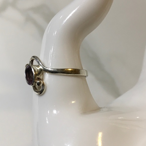 Amethyst Ring size 8 - Picture 2 of 3